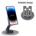 thumbnail image 3 of 360 Degree Rotating Phone Stand, Compatible Carbon Steel Rotating Cell Phone Stand  for Home, 3 of 7