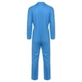 thumbnail image 4 of Runhomal Men's Long Sleeve Coveralls Dustproof Durable Button Up Work Overalls Jumpsuits Workwear Blue S, 4 of 5