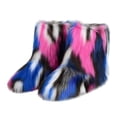 thumbnail image 2 of EGNMCR Bottes d'Hiver pour Femmes, Bottes d'Hiver pour Femmes Bottes Imitation Couleur Mode pour Femmes Bottes Plus Bottes de Neige Chaussures pour Femmes, 2 of 4