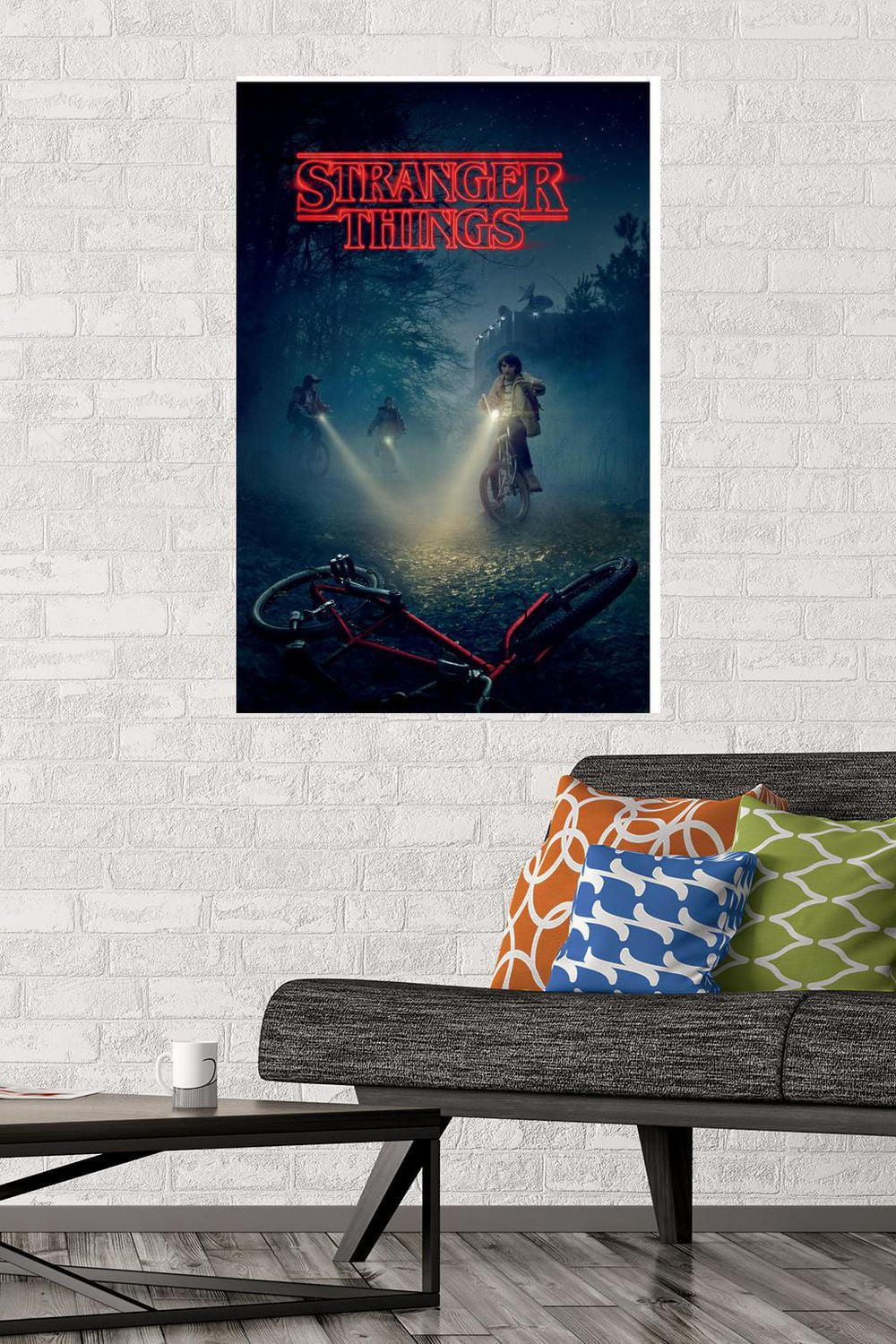 Netflix Stranger Things - Bikes Wall Poster