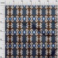 thumbnail image 2 of oneOone Cotton Flex Fabric Diamond & Swirl Ikat Decor Fabric Printed BTY 40 Inch Wide, 2 of 4