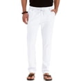 thumbnail image 2 of Men's Business Loose Large Size Elastic Waist Cotton All-match Solid Color, 2 of 8