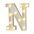 thumbnail image 2 of Romantic 3D 26 Alphabets 0-9 Numbers LED Marquee Sign Wall Hanging Night Light, 2 of 8