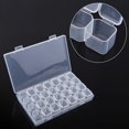 thumbnail image 4 of Boîte à Médicaments Boîte de Rangement pour Médicaments Boîte à Comprimés Boîte de Rangement pour Comprimés Boîte à Pilules Plastique Transparent 28 Fentes Réglables Comprimés Médicaments Boîte Organisatrice de Rangement pour Pilules Bijoux Contenant, 4 of 8