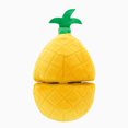 thumbnail image 4 of Hugsmart Pineapple Plush Multi-Part Dog Toy, 4 of 6