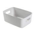 thumbnail image 2 of Handle Desktop Baskets Desktop Sundries Organizer Desktop Storage Basket PP Cosmetic Storages Box Desktops Sundries Organizer With Handle For Household, 2 of 2