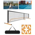 thumbnail image 3 of koolsoo Filet de Pickleball Portable 22 Pieds Équipement Filet de Cornichon pour Jeu Fête Tennis Orange, 3 of 9