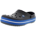 thumbnail image 1 of Crocs Men's Crocband Charcoal/Ocean Ankle-High Rubber Sandal - 5M, 1 of 3