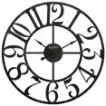 thumbnail image 1 of Bulova C4821 Horloge Murale Surdimensionnée Gabriel, Brun Rustique, 1 of 3