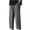 Dark Gray, variant on AherBiu Wide Leg Pants Men Elastic Waist Lightweight Loose Trouser with Pockets Casual Yoga Summer Beach Pant