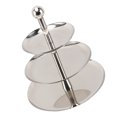 thumbnail image 1 of Cupcake Display Stands, Serving Tray Platters Tiered Serving Tray Stainless Steel Large Capacity Multi Functional Fruit Pastry Holder Cupcake Stand for Birthday Party Wedding Cakes, 1 of 8