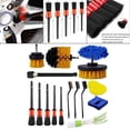 thumbnail image 4 of 17 Pcs Brosses de Détaillage Automobile Brosses de Nettoyage de Détail, 4 of 8