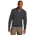 thumbnail image 1 of Port Authority ®  1/2-Zip Sweater. Sw290 2Xl Charcoal Heather, 1 of 2
