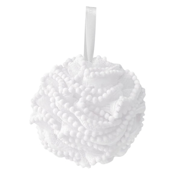 Dvkptbk Bath Sponge Bath Shower Loofah Sponge Pouf Body Wash Scrubber,Bath Sponge Shower Loofahs 80G Mesh Pouf Bath Scrunchies Body Wash Puff Scrubbers