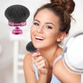 thumbnail image 5 of YoGold Blend & Blur Extra Large Body Makeup Brush for Self Tanner,Leg Makeup & Bronzer Self Tan Applicator, 2.9inch Wide Round Head Kabuki Brush For Application with Drawstring Bag Gray, 5 of 5