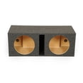 thumbnail image 2 of QPower QBASS Dual 12 Inch Car Audio Subwoofer Enclosure, Charcoal (4 Pack), 2 of 5