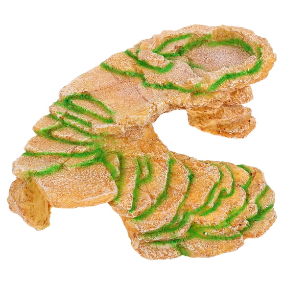 Reptile Basking Platform Turtle Basking Platform Tortoise Resin House Turtle Hiding Place