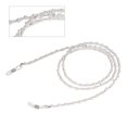 thumbnail image 4 of Chaîne de Retenue pour Lunettes, Lunettes de Lecture, Lunettes de Soleil, Corde Perlée, Sangle de Chaîne Rétro, Support Décoratif, Blanc, 4 of 8
