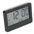 thumbnail image 3 of DOLITY Large Digital LCD Calender Alarm Clock Temperature Snooze Table Clock Black, 3 of 9