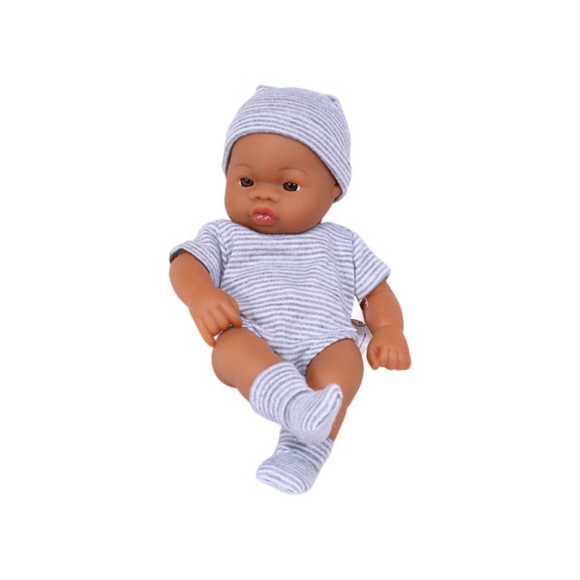 Poupées Bébé Reborn, Poupées Bébé Nouveau-Né Souples de 7,87 Pouces Poupées Bébé en Vinyle avec Ensemble de Vêtements Incluant une Sucette Poupée Réaliste Aspect Réel, Poupée Bébé Reborn, Poupées Bébé Nouveau-Né Réalistes
