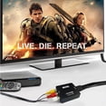 thumbnail image 2 of RCA to HDMI,1080P Mini RCA Composite CVBS AV to HDMI Video Audio Converter Adapter, 2 of 6
