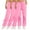 Pink1, variant on Posijego Womens 3PC Sweatpants with Pockets Women's 3 Pack Sweat Pants Wide Leg Lounge Running Pants