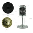 thumbnail image 3 of Microphone Rétro Analogique Accessoire Microphone Style Vocal Classique Accessoires de Photographie de Scène, 3 of 8
