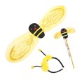 thumbnail image 2 of Shisuyan 3Pcs Dancing And Swinging Cartoon Bee Hair Decor With Yellow Fairy Wings For Photography, 2 of 8