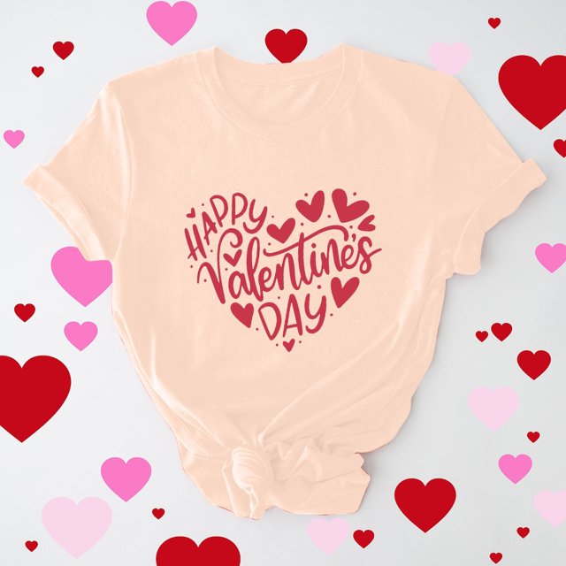 Cadeaux de la Saint-Valentin T-shirt Décontracté à Manches Courtes et Col Rond pour Femmes avec Imprimé Arbre de Noël