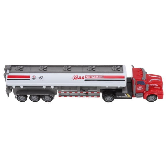 1/48 Pull Back Truck Model with Wheels, Educational Semi Trailer Toy for Kids, ABS Material, for Decoration and Play