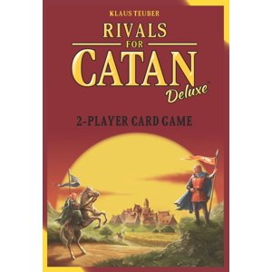 Rivales pour CATAN Jeu de cartes DELUXE EDITION - Bâtir, trader et conquer avec des composants améliorés! & Adultes, âges 10+, 2 Joueurs, 45-60 minutes de jeu, fait
