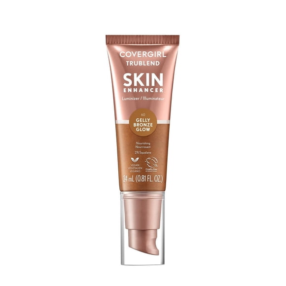 Covergirl Sublimateur de peau TruBlend, Enlumineur, Éclat de santé, Couvrance souple, Formule à base d’eau propre et végétalienne, Tous teints de peau