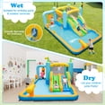 thumbnail image 2 of Costway Inflatable Water Slide Giant Kids Bounce House Park Splash Pool with 735W Blower, 2 of 10