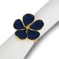 thumbnail image 1 of Daisy Cobalt Napkin Ring, Set of 4, 1 of 1