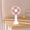 thumbnail image 2 of Petit Ventilateur Portable Réglable Mini Ventilateur Rechargeable Artefact d'Été avec Longue Durée de Vie de la Batterie pour Intérieur Extérieur Voyage, 2 of 5