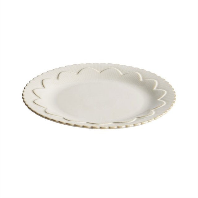 Creative Tableware Personalized Hotel Restaurant Steak Plate Ceramic Plate Shallow Flat Plate Serving Dishes