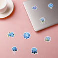 thumbnail image 3 of YEZDIX 35pcs Floral Flower Stickers Multicolor Waterproof Vinyl for Laptops Notebooks, 3 of 5