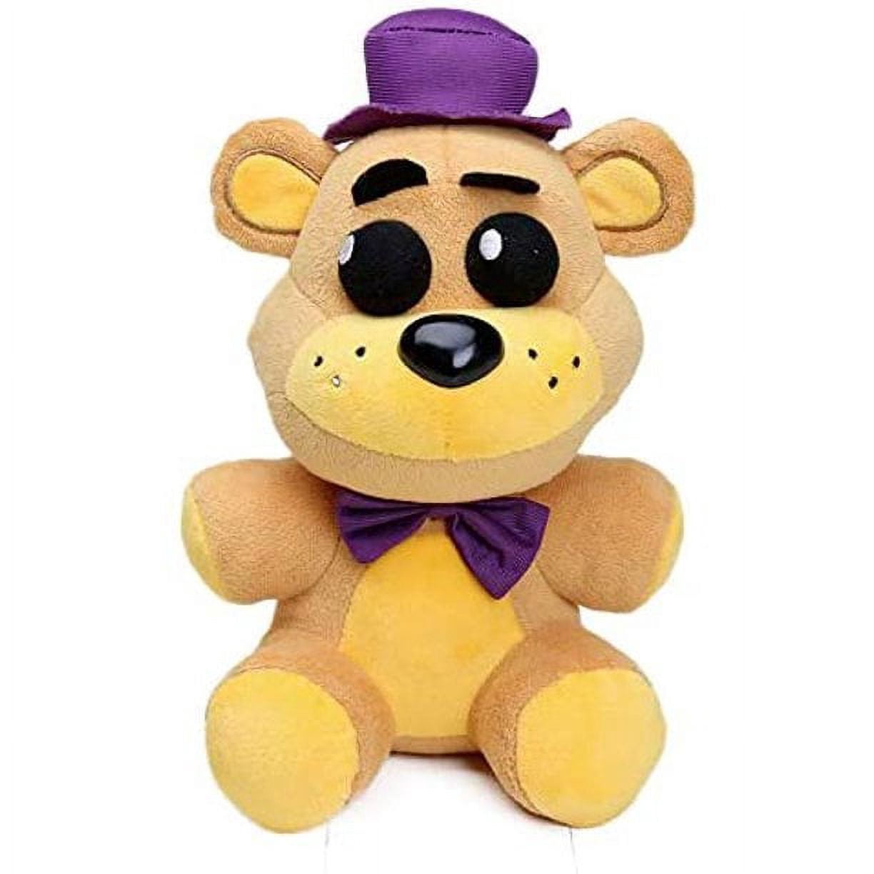 Five Nights At Harem Teddy Bear Plush Toy Purple Hat Yellow Bear 18cm, Pillows, Children'S Toys, Christmas Gift