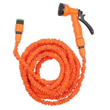 50FT/15M 3 Times Expandable Garden Hose Leak-proof Expandable Hose High Pressure Telescopic Watering Pipe Magic