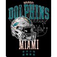 thumbnail image 2 of NFL Miami Dolphins Helmet Field Black Medium T-Shirt, 2 of 4