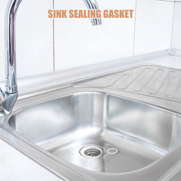 Minkissy 10pcs Silicone Basin Sink Seal Washer Gasket for DIY Enthusiasts