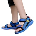 thumbnail image 3 of Kcodviy Children Shoes Beach Sandals Kids Cleats Light Boy Sandals Big Boy Toddler Sandals Children Soft Bottom Boy Kids Sandals with Strap Beach Shoes, 3 of 8