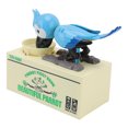 thumbnail image 2 of Electric Bank Money Box, Novelty Cute Animal Shape Money Saving Box Vivid Convenient  For Over 6 Years Old For Office Blue, 2 of 8