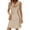 Khaki, variant on QIUOMBBP Womens Satin Dresses Sleeveless Cowl Neck A Line Midi Sundress Summer Casual Cocktail Party Dress Black M