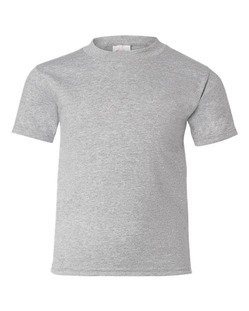 Hanes Boy`s ComfortBlend EcoSmart Crewneck, S, Light Steel