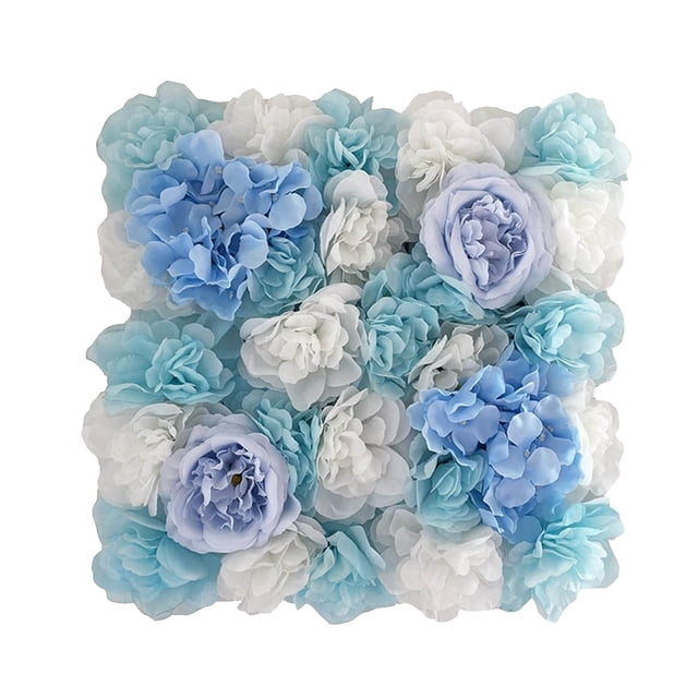 Dvkptbk Plastic Flower Wall Decoration Simulation Flower Wall Wedding Decoration Artificial Flowers Rose Wall Flowers Wedding Flowers Suitable for Multi-Scene Flower Wall Home Decor