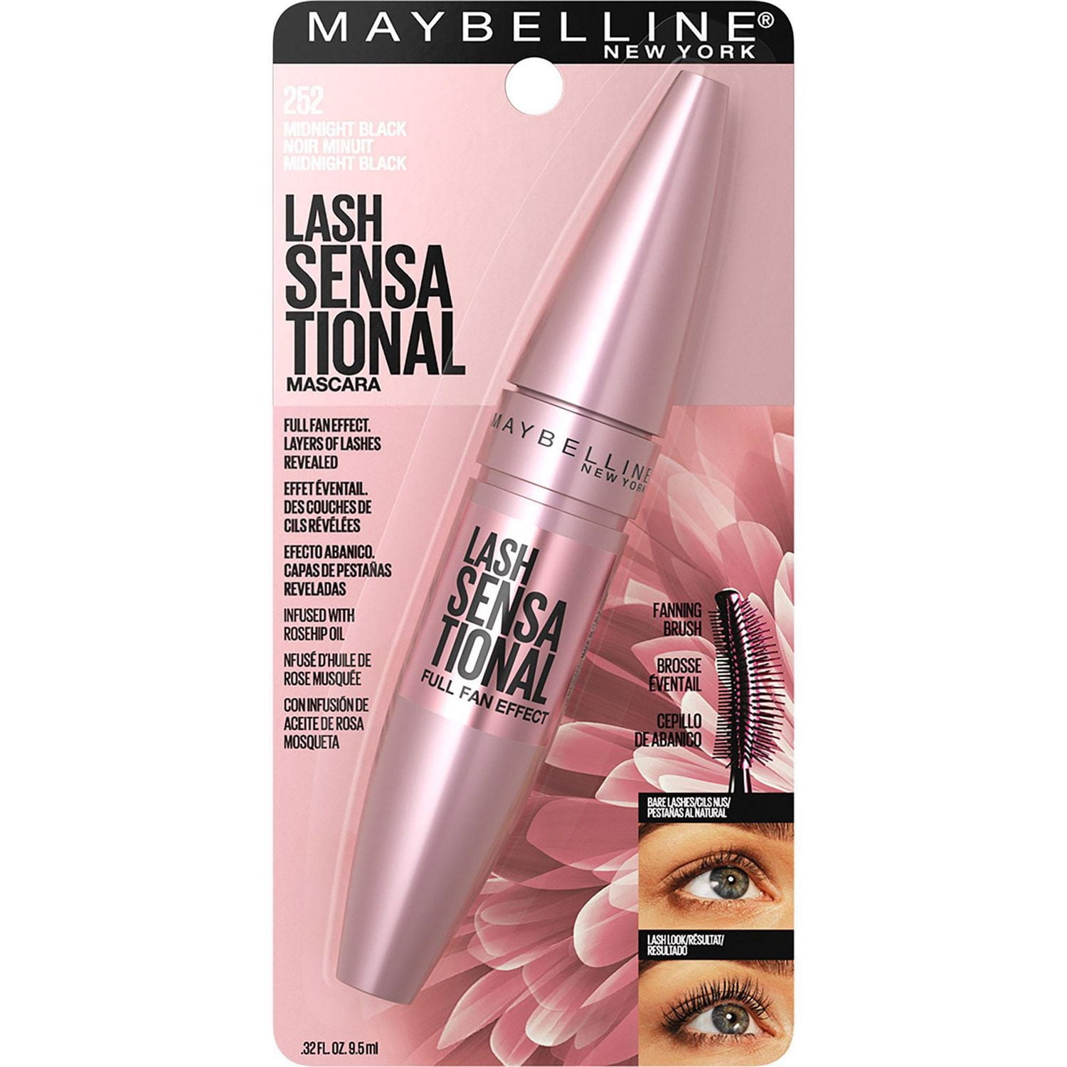 Mascara Lavable Lash Sensational® Maybelline New York