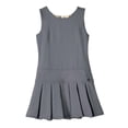 thumbnail image 1 of Bienzoe Chandail d'Uniforme Scolaire Extensible à Ourlet Plissé pour Fille Gris 7, 1 of 2