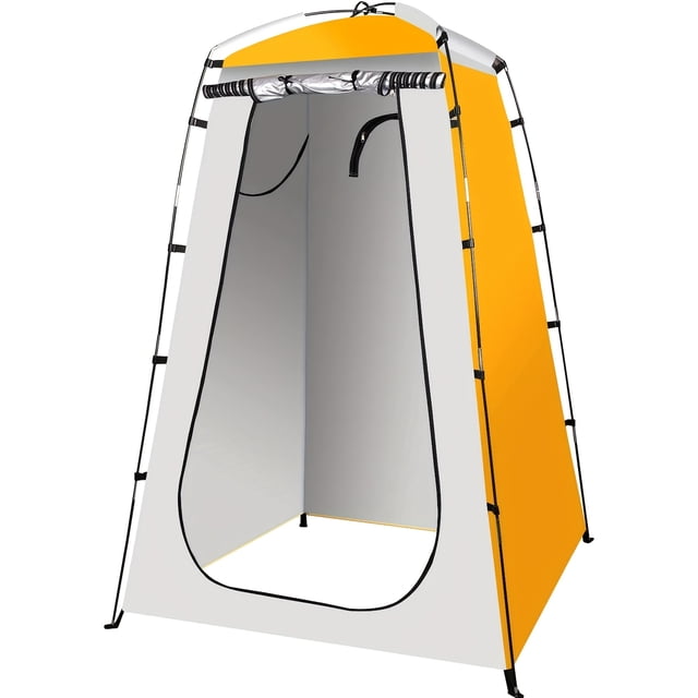Tente d'Intimité Pop-Up Portable - Installation Instantanée, Abri Léger pour Douche et Cabine d'Essayage avec Protection UV, Tente Toilette Compacte et Portable pour Activités de Plein Air, Essentiels de Randonnée, Abri de Plage