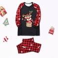 thumbnail image 2 of 2023 Famille Bébé Fille Noël Tenue Arbre Garçons' Pyjama Coton Bio Pyjama de Noël, 2 of 4